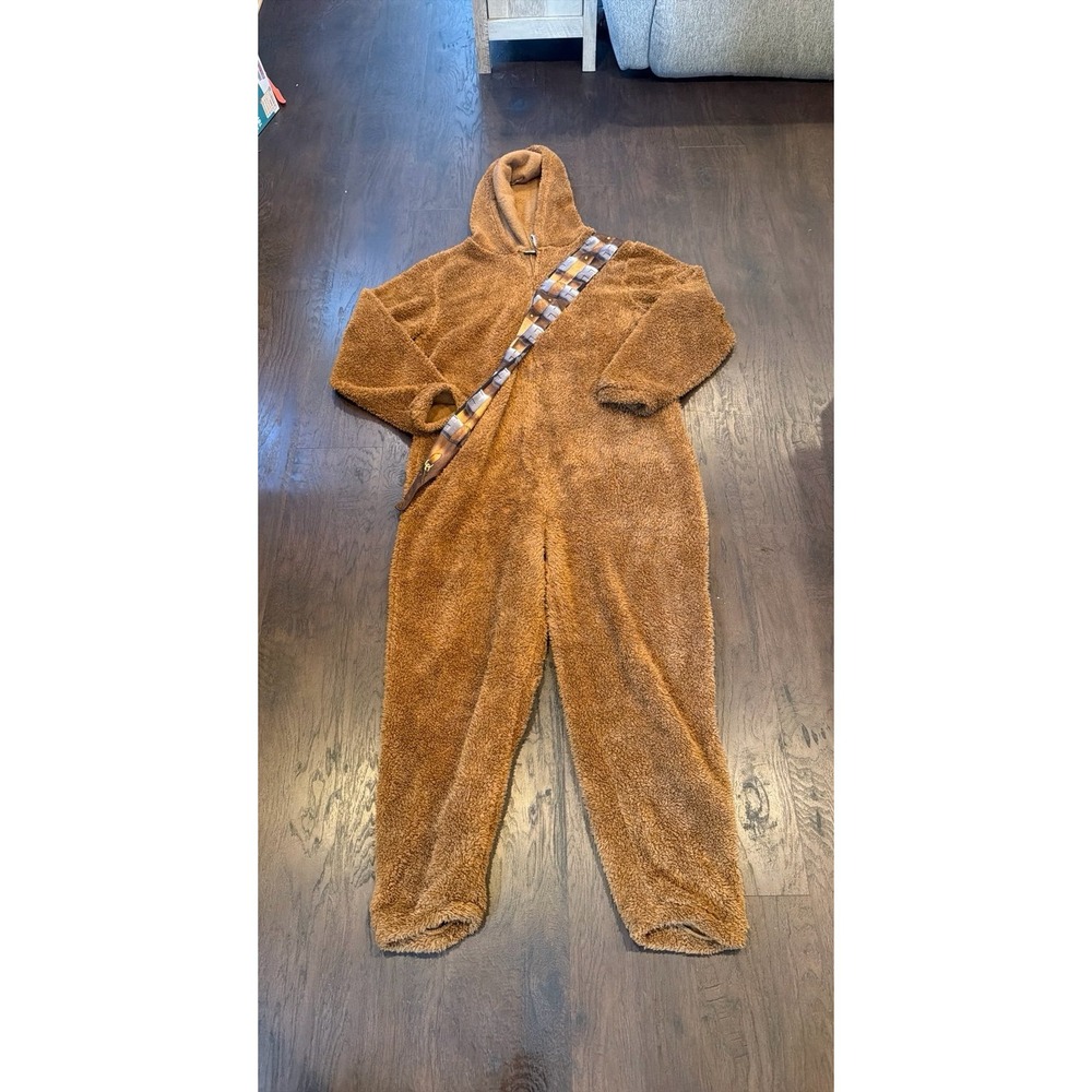 Star Wars Chewbacca Union Suit Pajamas Mens Medium‎